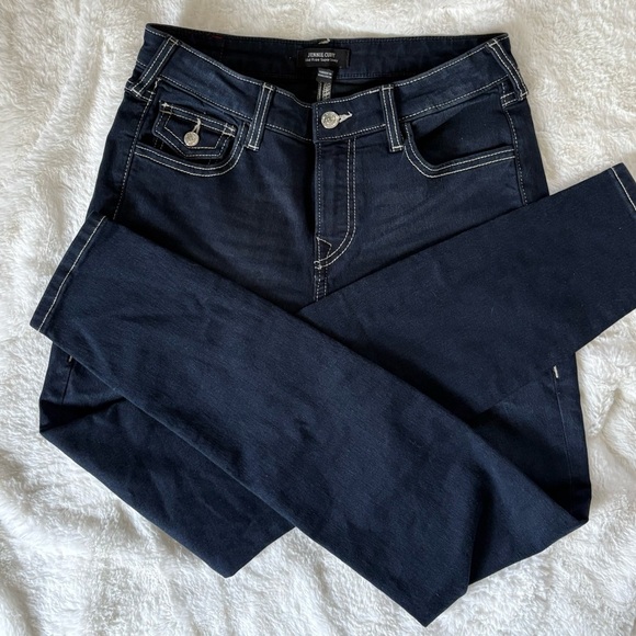 True Religion Jennie Curvy Midrise Super Skinny  Jeans, Size: 27 - Picture 1 of 11